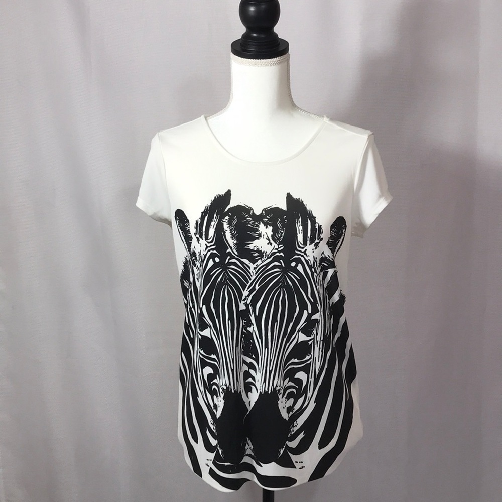 Express Zebra Top Size S/P